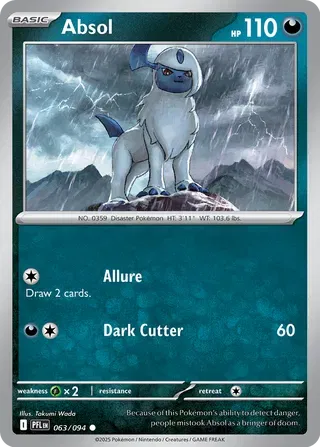 Absol - Fuegos Fantasmales - Magnet