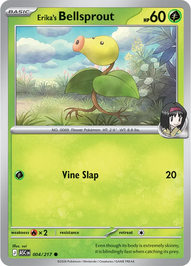 Bellsprout - Héroes Ascendentes - Magnet
