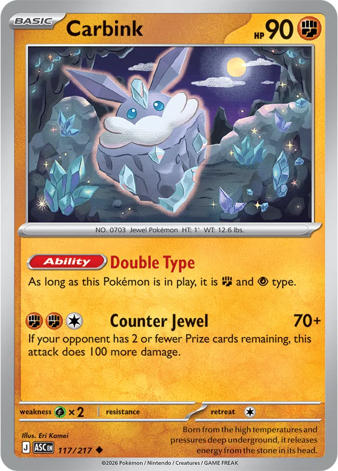 Carbink - Héroes Ascendentes - Magnet