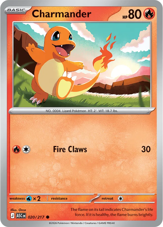 Charmander - Héroes Ascendentes - Magnet