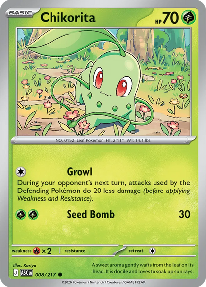 Chikorita - Héroes Ascendentes - Magnet