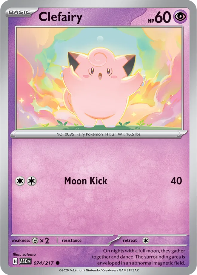 Clefairy - Héroes Ascendentes - Magnet