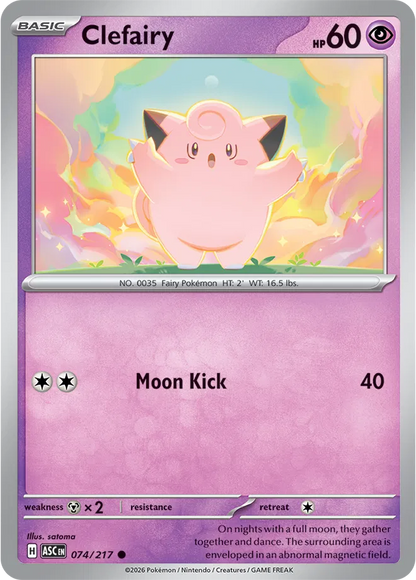 Clefairy - Héroes Ascendentes - Magnet