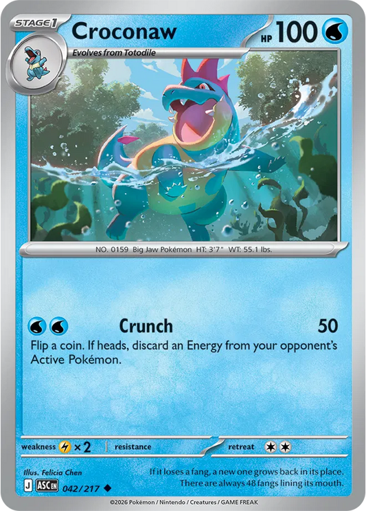 Croconaw - Héroes Ascendentes - Magnet
