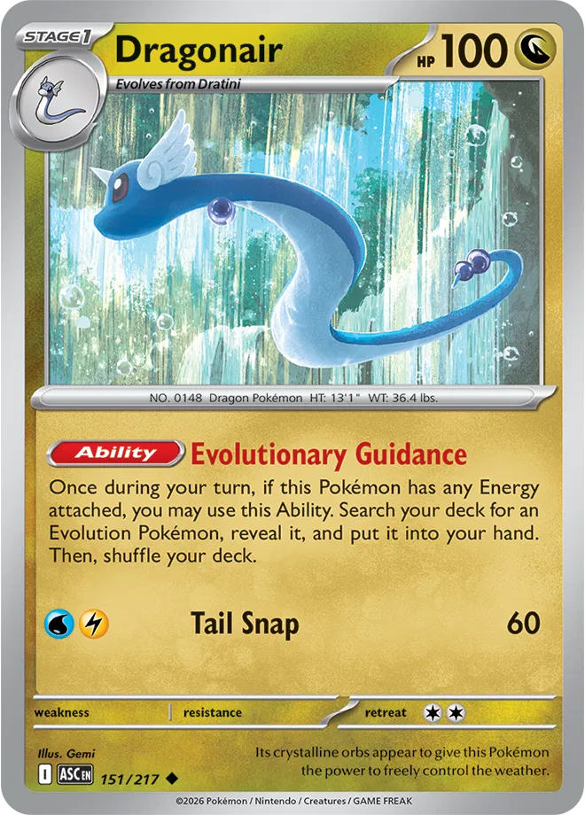 Dragonair - Héroes Ascendentes - Magnet