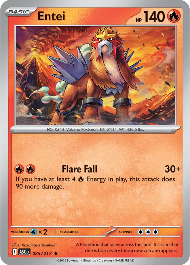 Entei - Héroes Ascendentes - Magnet