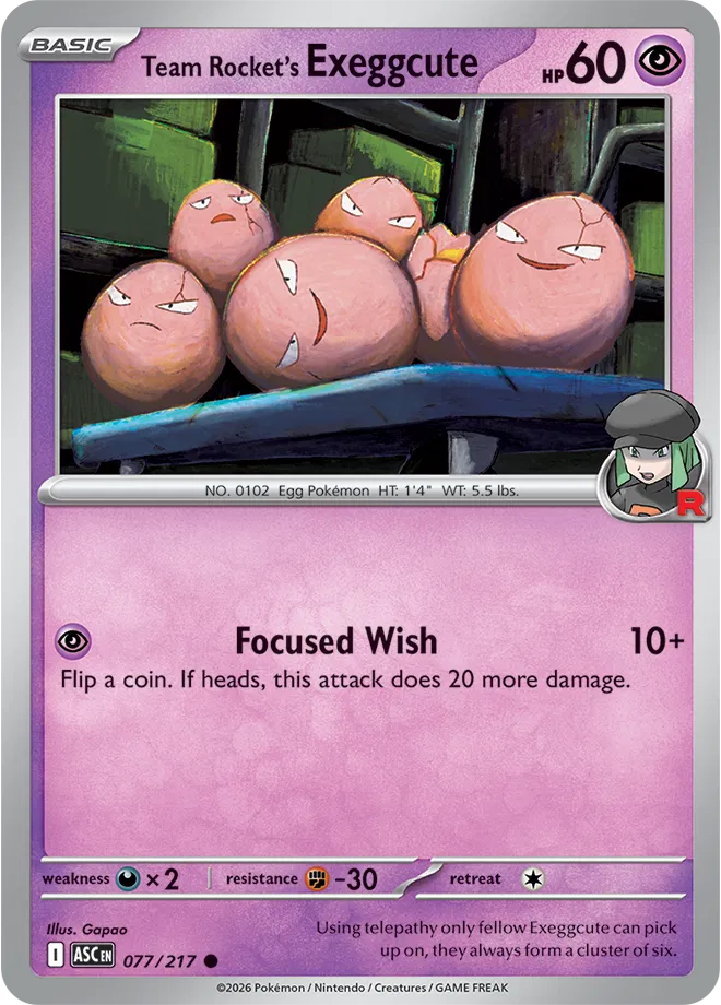 Exeggcute - Héroes Ascendentes - Magnet
