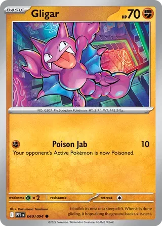 Gligar - Fuegos Fantasmales - Magnet