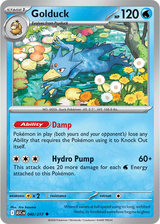 Golduck - Héroes Ascendentes - Magnet