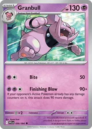 Granbull - Fuegos Fantasmales - Magnet