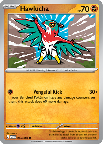 Hawlucha - Equilibrio Perfecto - Magnet