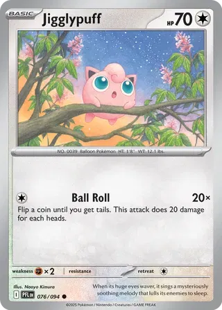 Jigglypuff - Fuegos Fantasmales - Magnet