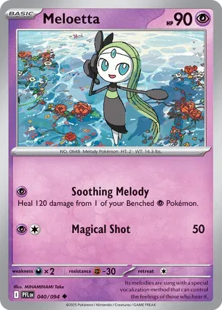 Meloetta - Fuegos Fantasmales - Magnet