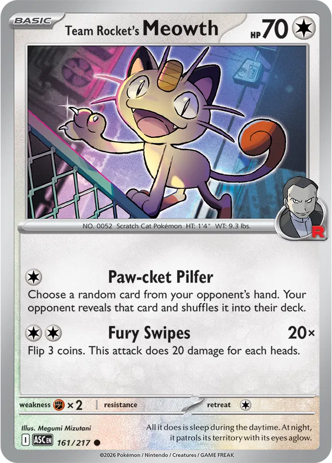Meowth - Héroes Ascendentes - Magnet