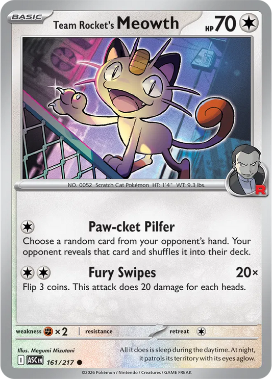 Meowth - Héroes Ascendentes - Magnet