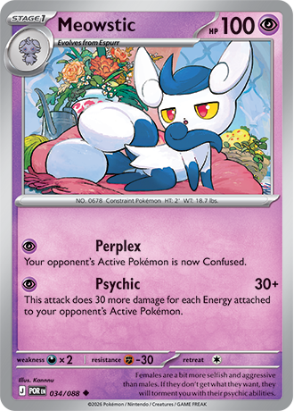 Meowstic - Equilibrio Perfecto - Magnet