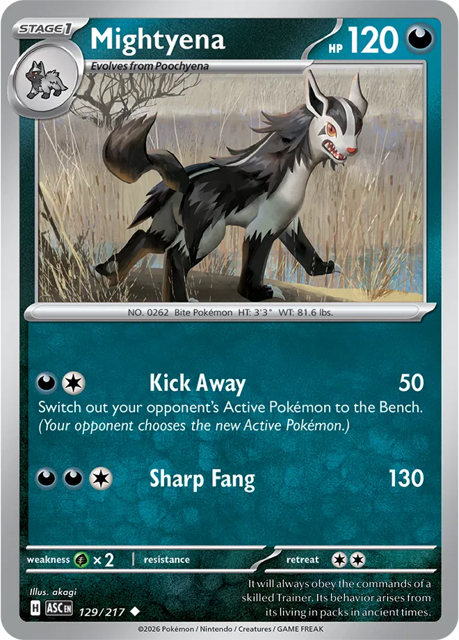 Mightyena - Héroes Ascendentes - Magnet