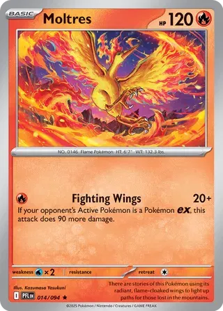 Moltres - Fuegos Fantasmales - Magnet