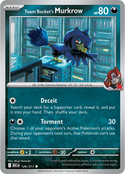 Murkrow - Héroes Ascendentes - Magnet