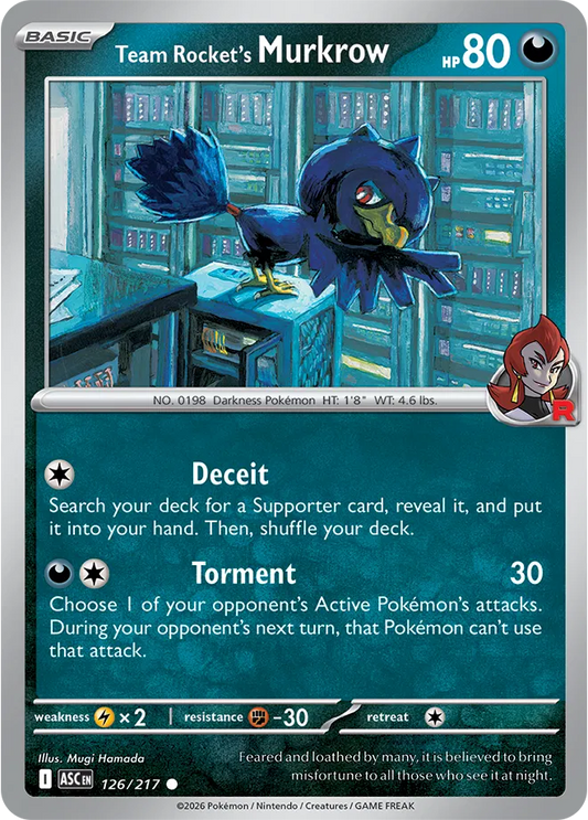 Murkrow - Héroes Ascendentes - Magnet