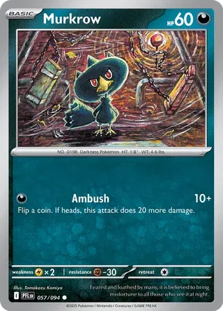 Murkrow - Fuegos Fantasmales - Magnet