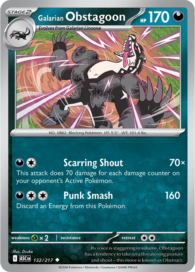 Obstagoon - Héroes Ascendentes - Magnet