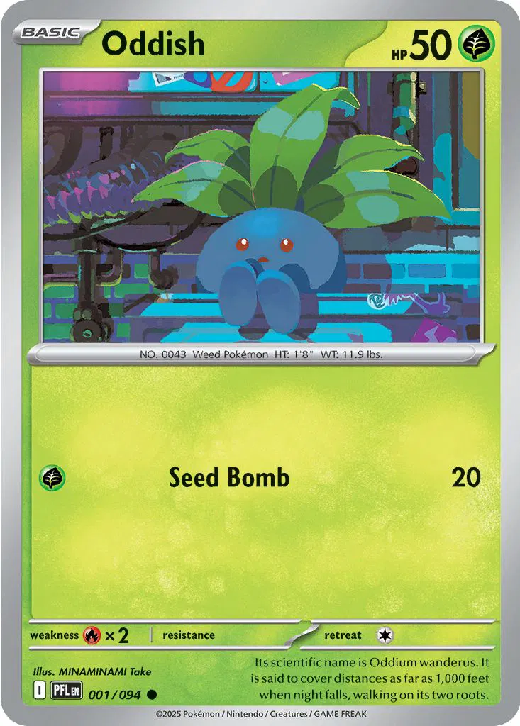 Oddish - Fuegos Fantasmales - Magnet