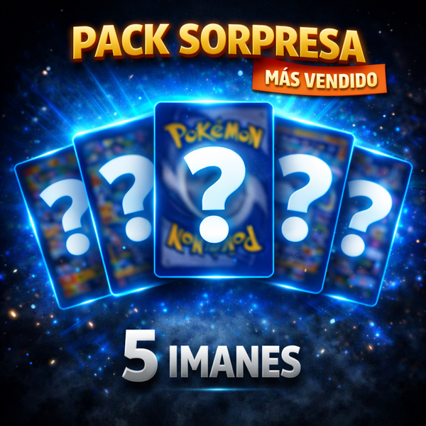 Pack 5 Imanes Sorpresa