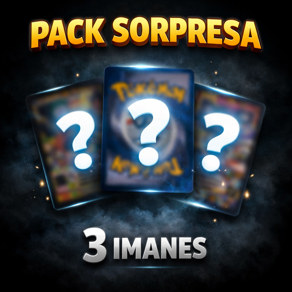 Pack 3 Imanes Sorpresa