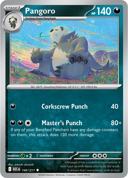 Pangoro - Héroes Ascendentes - Magnet