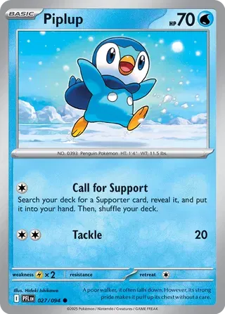 Piplup - Fuegos Fantasmales - Magnet