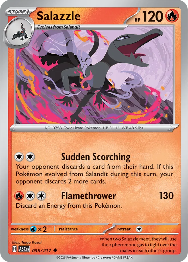 Salazzle - Héroes Ascendentes - Magnet