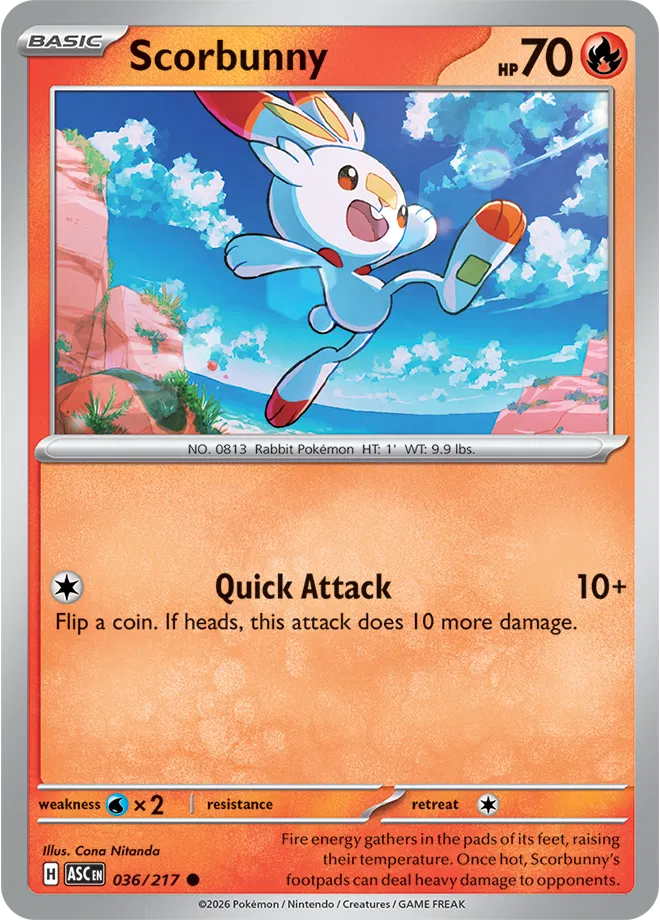Scorbunny - Héroes Ascendentes - Magnet