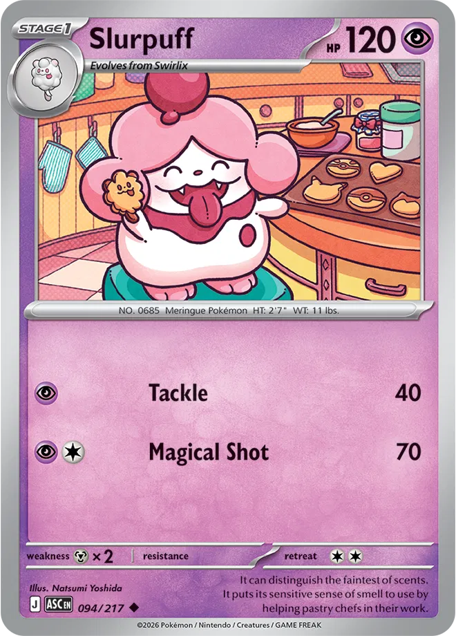 Slurpuff - Héroes Ascendentes - Magnet