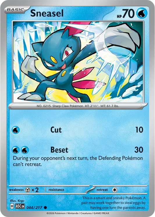 Sneasel - Héroes Ascendentes - Magnet