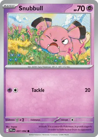 Snubbull - Fuegos Fantasmales - Magnet