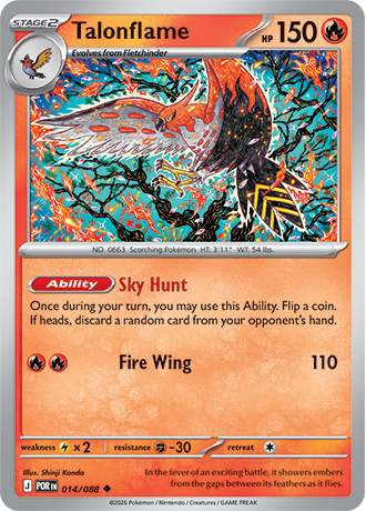 Talonflame - Equilibrio Perfecto - Magnet