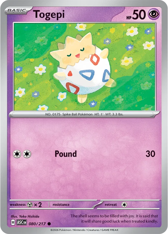 Togepi - Héroes Ascendentes - Magnet