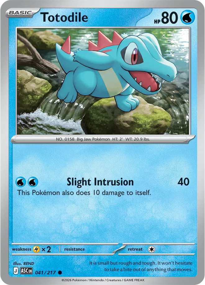 Totodile - Héroes Ascendentes - Magnet