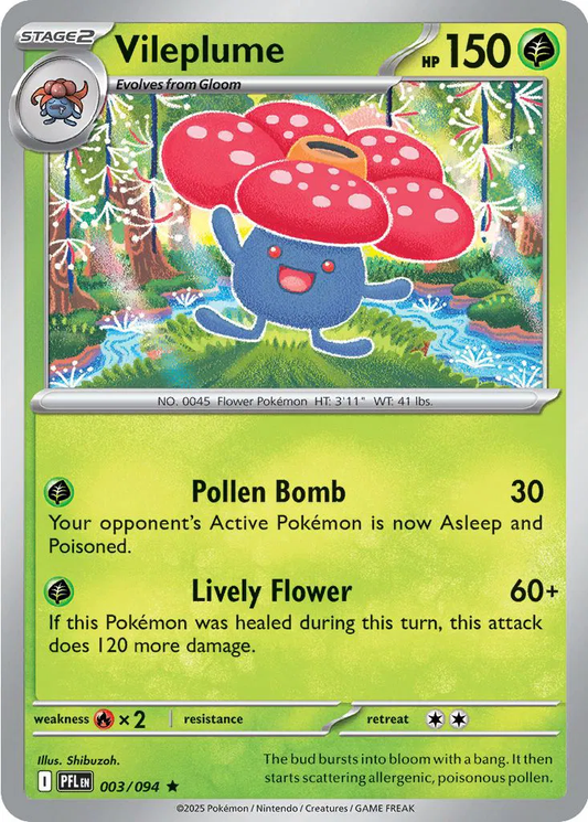 Vileplume - Fuegos Fantasmales - Magnet