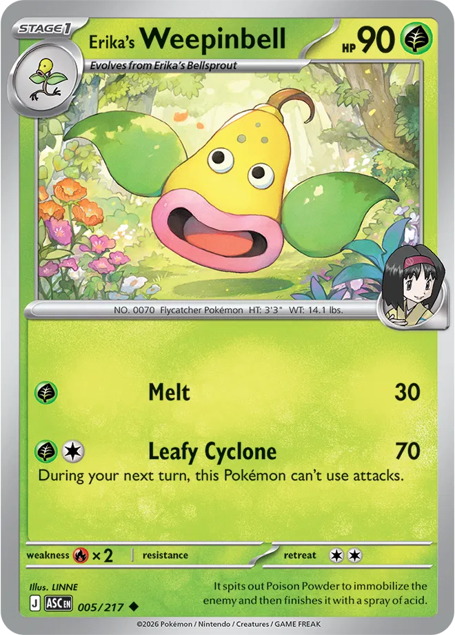 Weepinbell - Héroes Ascendentes - Magnet