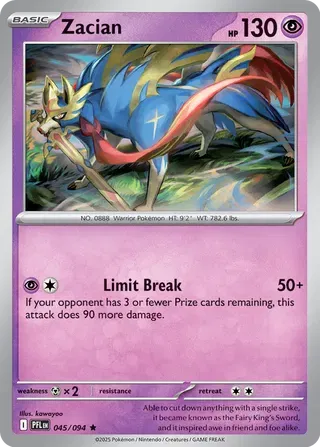 Zacian - Fuegos Fantasmales - Magnet